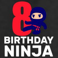 8th Birthday Ninja Adult Drive Performance Visor