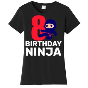 8th Birthday Ninja Women's T-Shirt