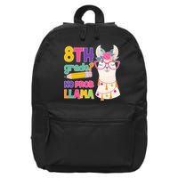 8th Grade? No Prob Llama 16 in Basic Backpack