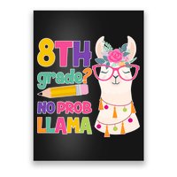 8th Grade? No Prob Llama Poster