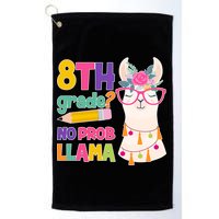 8th Grade? No Prob Llama Golf Towel