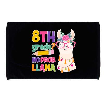 8th Grade? No Prob Llama Microfiber Hand Towel