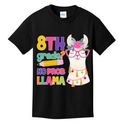 8th Grade? No Prob Llama Kids T-Shirt