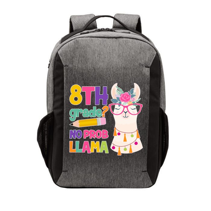 8th Grade? No Prob Llama Vector Backpack