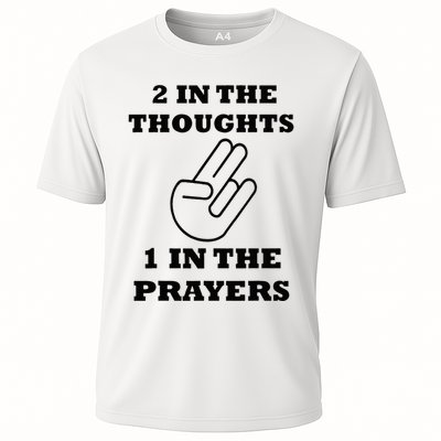 2 In The Thoughts 1 In The Prayers Funny Shocker Meme Performance Shirt