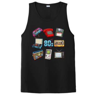 80s Throwback Retro Vintage Funny Party Cassette Tapes PosiCharge Competitor Tank