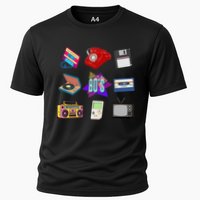 80s Throwback Retro Vintage Funny Party Cassette Tapes Performance Shirt