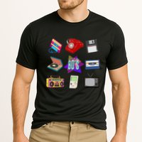 80s Throwback Retro Vintage Funny Party Cassette Tapes Performance Shirt