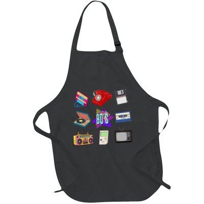 80s Throwback Retro Vintage Funny Party Cassette Tapes Apron