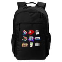 80s Throwback Retro Vintage Funny Party Cassette Tapes Backpack