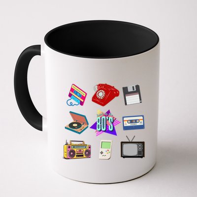 80s Throwback Retro Vintage Funny Party Cassette Tapes Mug