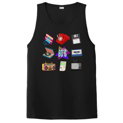 80s Throwback Retro Vintage Funny Party Cassette Tapes PosiCharge Competitor Tank