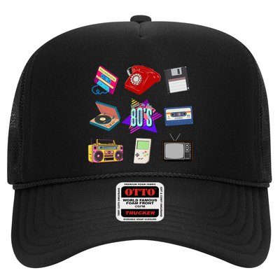 80s Throwback Retro Vintage Funny Party Cassette Tapes Trucker Hat