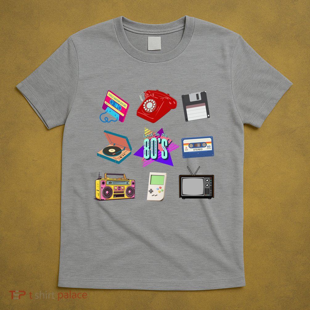 80s Throwback Retro Vintage Funny Party Cassette Tapes T-Shirt