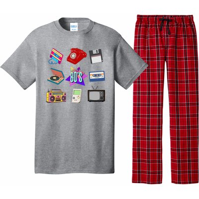 80s Throwback Retro Vintage Funny Party Cassette Tapes Pajama Set