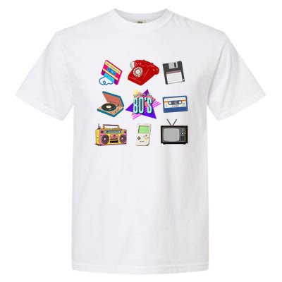 80s Throwback Retro Vintage Funny Party Cassette Tapes Garment-Dyed Heavyweight T-Shirt