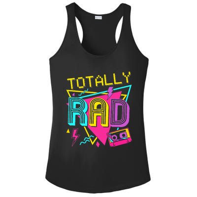 80s Totally Rad Ladies PosiCharge Competitor Racerback Tank