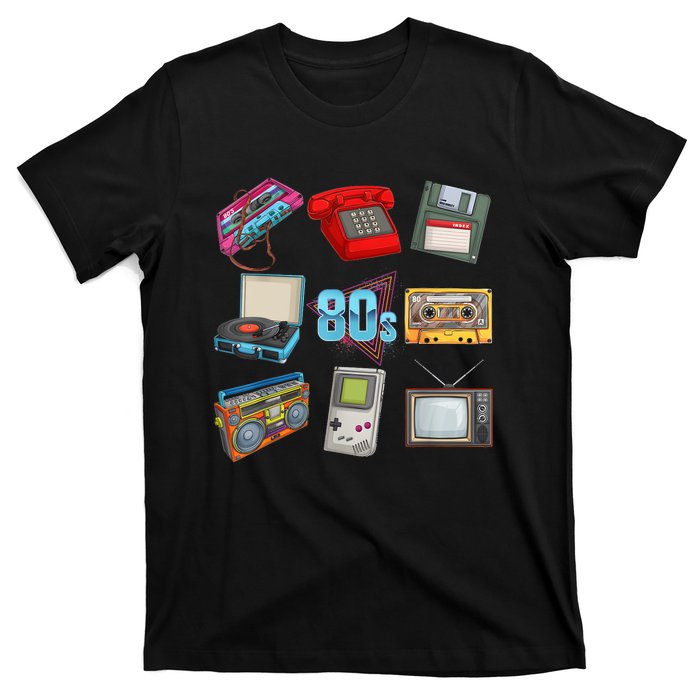 80s Throwback Retro Vintage Funny Party Cassette Tapes T-Shirt