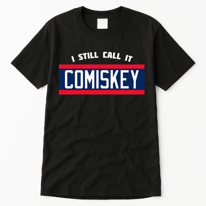 80's Throwback StyleI Still Call It Comiskey Baseball Tall T-Shirt