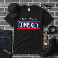 80's Throwback StyleI Still Call It Comiskey Baseball Tall T-Shirt