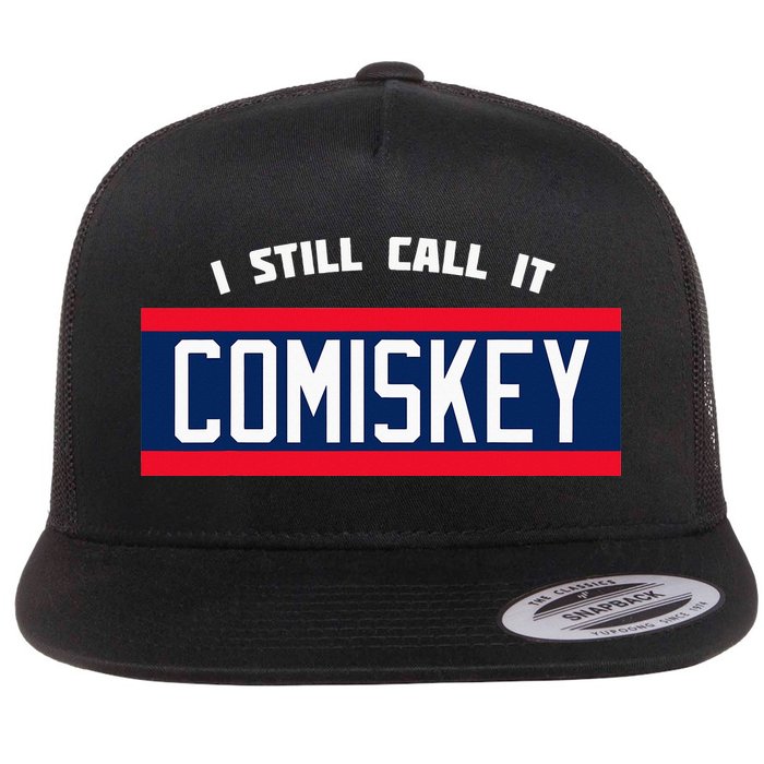 80's Throwback StyleI Still Call It Comiskey Baseball Flat Bill Trucker Hat