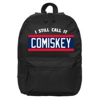 80's Throwback StyleI Still Call It Comiskey Baseball 16 in Basic Backpack