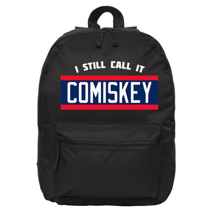 80's Throwback StyleI Still Call It Comiskey Baseball 16 in Basic Backpack