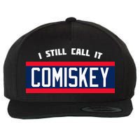 80's Throwback StyleI Still Call It Comiskey Baseball Wool Snapback Cap