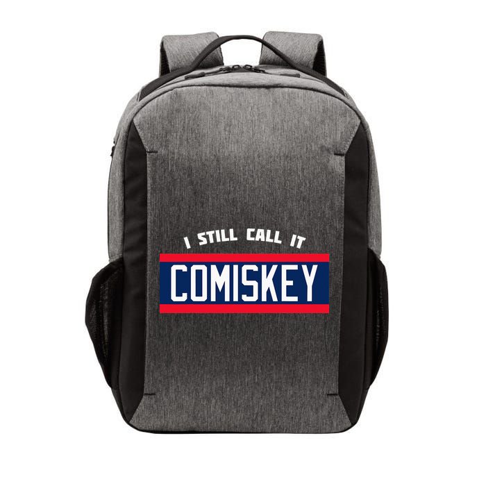 80's Throwback StyleI Still Call It Comiskey Baseball Vector Backpack