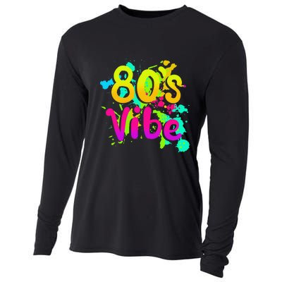 80s Vibe 1980s Fashion 80s Outfit Eighties 80s Costume Cooling Performance Long Sleeve Crew