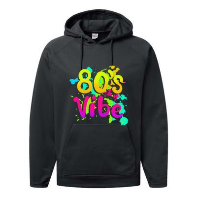 80s Vibe 1980s Fashion 80s Outfit Eighties 80s Costume Performance Fleece Hoodie