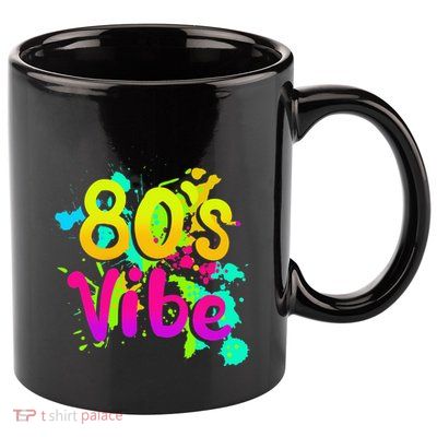 80s Vibe 1980s Fashion 80s Outfit Eighties 80s Costume 11oz C Handle Ceramic Mug