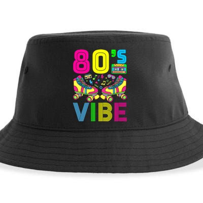 80's Vibe Funny 80s Party Outfit Retro 1980s 80s Lover Sustainable Bucket Hat