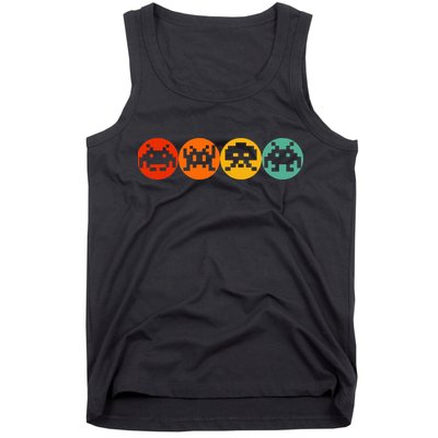 80s Video Game Vintage Retro Arcade Tank Top