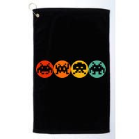 80s Video Game Vintage Retro Arcade Golf Towel