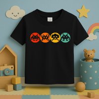 80s Video Game Vintage Retro Arcade Toddler T-Shirt