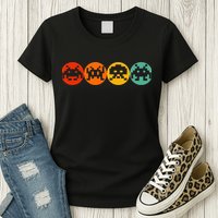 80s Video Game Vintage Retro Arcade Womens T-Shirt