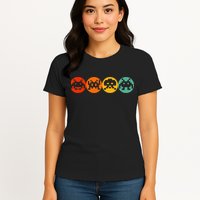 80s Video Game Vintage Retro Arcade Womens T-Shirt