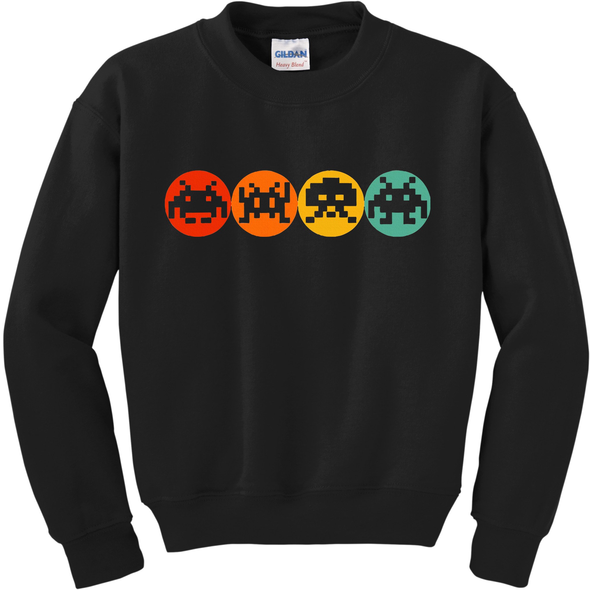 80s Video Game Vintage Retro Arcade Kids Sweatshirt