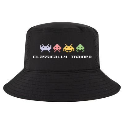 80s Video Game Classically Trained Alien Invaders Vintage Cool Comfort Performance Bucket Hat
