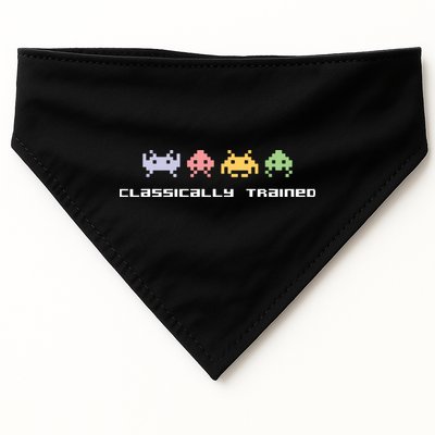 80s Video Game Classically Trained Alien Invaders Vintage USA-Made Doggie Bandana