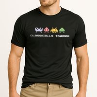 80s Video Game Classically Trained Alien Invaders Vintage Performance Shirt