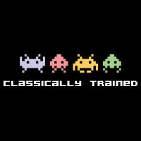 80s Video Game Classically Trained Alien Invaders Vintage Hoodie