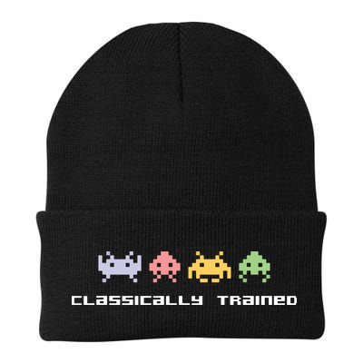 80s Video Game Classically Trained Alien Invaders Vintage Beanie