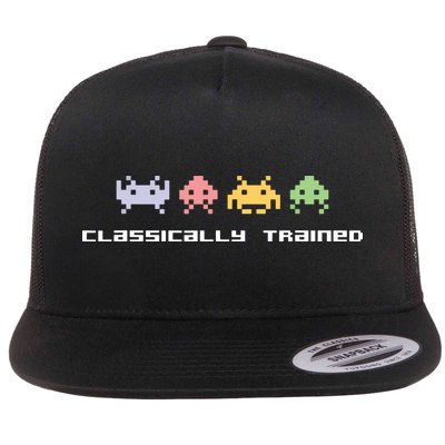 80s Video Game Classically Trained Alien Invaders Vintage Flatbill Hat
