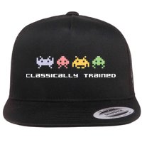 80s Video Game Classically Trained Alien Invaders Vintage Flatbill Hat