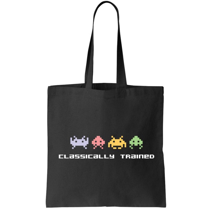 80s Video Game Classically Trained Alien Invaders Vintage Bag