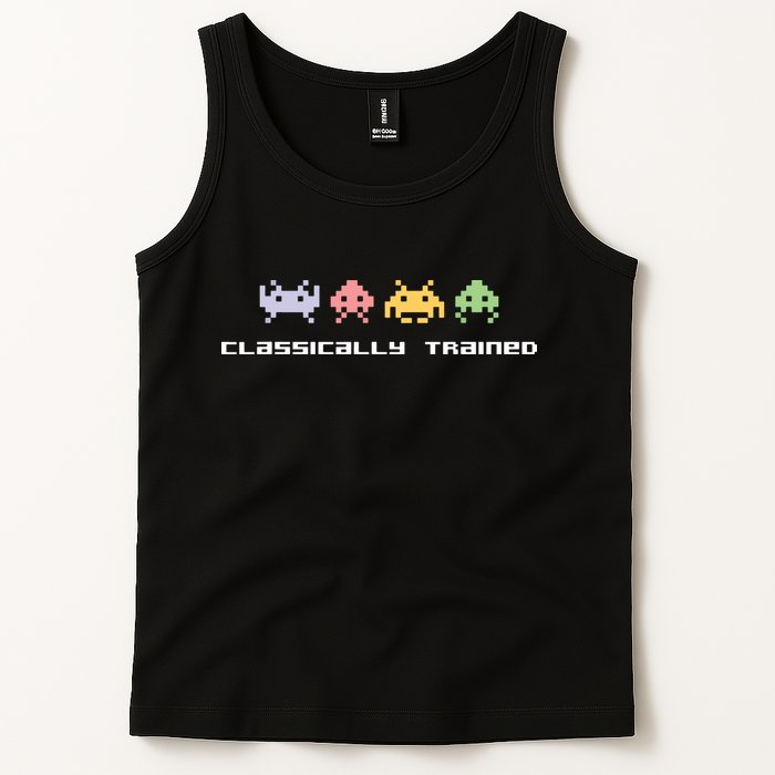 80s Video Game Classically Trained Alien Invaders Vintage Tank Top