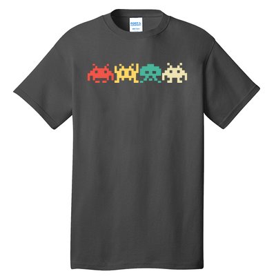 80s Video Game Vintage Retro Arcade Tall T-Shirt