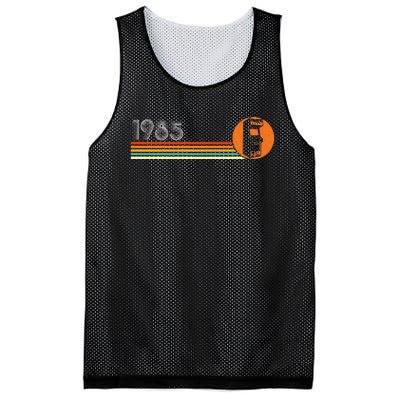 80s Video Game Vintage Retro Arcade 1985 Gamer Mesh Reversible Basketball Jersey Tank